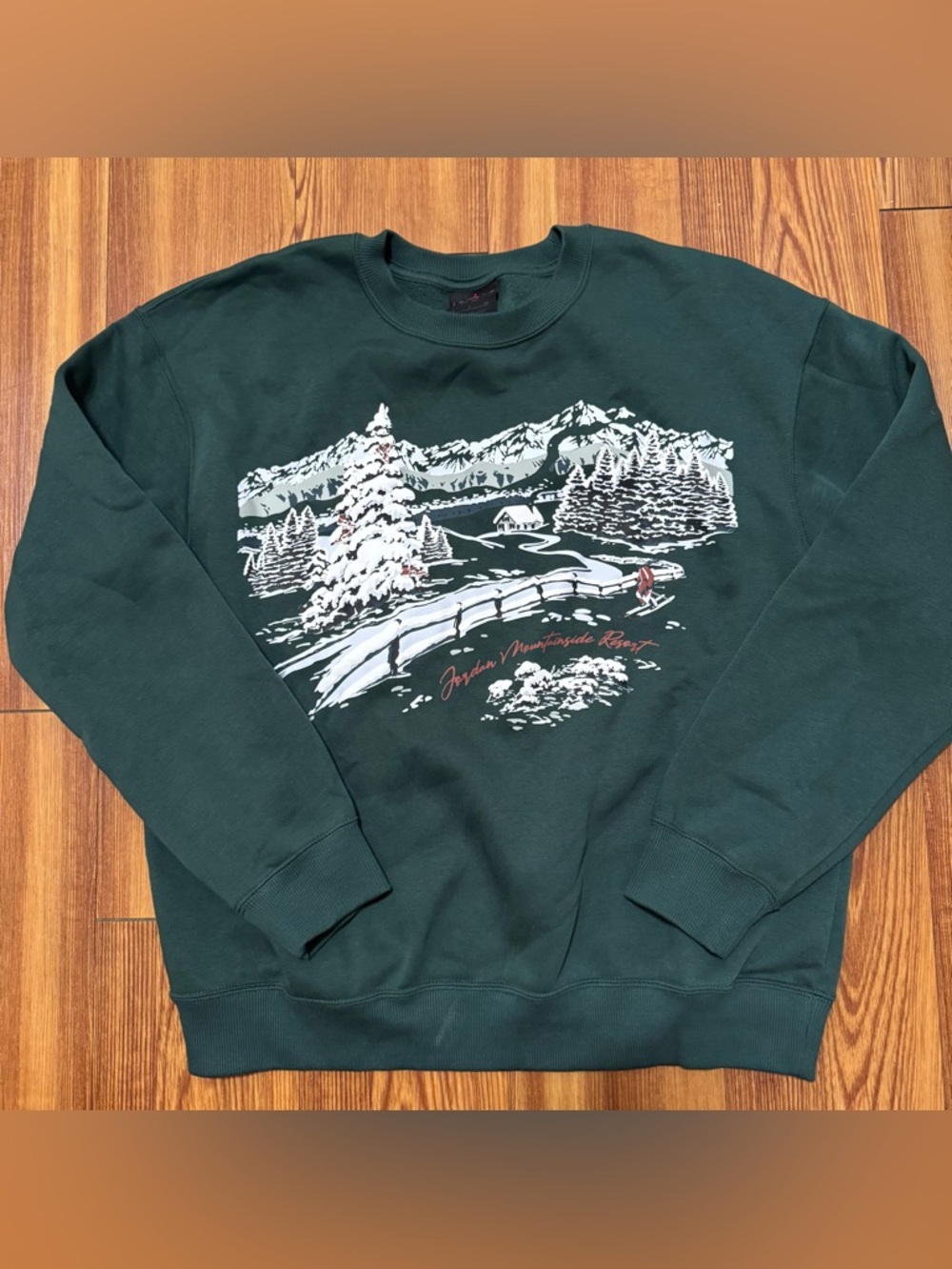 Jordan Brand Women's Brooklyn Fleece Crew-Neck Sweatshirt